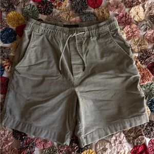 American Eagle Outfitters Sage Green Flat Front Shorts